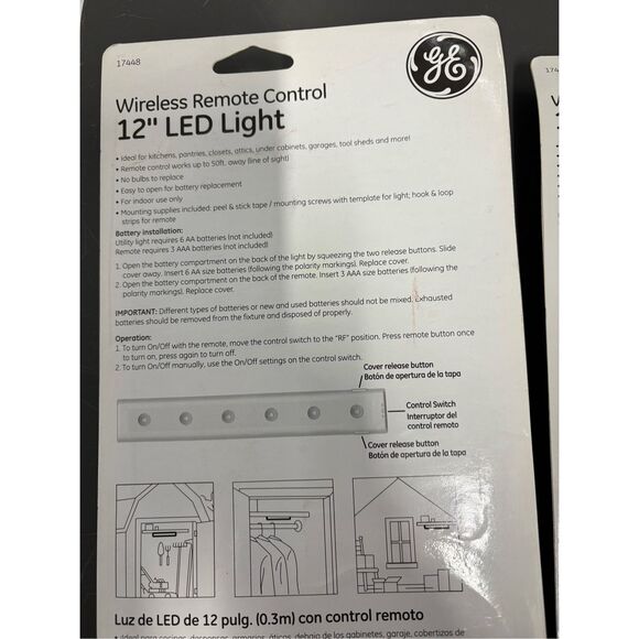 GE Wireless remote control light lot of 3 packs - Picture 7 of 7